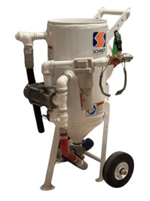Tolva de Granallado / Sandblasting 1,5 Cuft despresurización automática Axxiom Schmidt