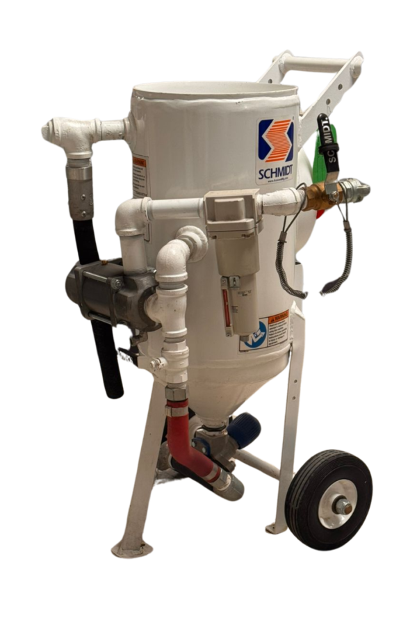 Kit Granallado / Sandblasting con Tolva Axxiom Schmidt de 1,5 Cuft - Image 3