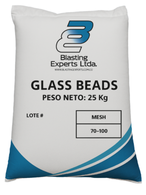 Perla de Vidrio – Glass Beads (Sandblasting / Glassblasting)