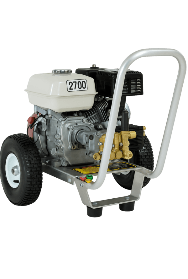 Hidrolavadora Agua Fria Para Uso Industrial de 2700 PSI – 3 GPM Con Motor Honda y Bomba Viper (Pressure-Pro)