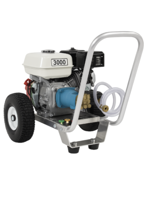 Hidrolavadora Agua Fria Para Uso Industrial de 3000 PSI – 3 GPM Con Motor Honda y Bomba CAT (Pressure-Pro)