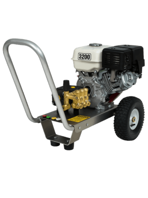 Hidrolavadora Agua Fria Para Uso Industrial de 3200 PSI – 3 GPM Con Motor Honda y Bomba CAT (Pressure-Pro)