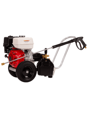 Hidrolavadora Agua Fria Para Uso Industrial de 4000 PSI – 4 GPM Con Motor Honda y Bomba GP (Pressure-Pro)