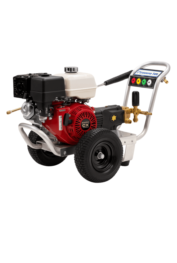 Hidrolavadora Agua Fria Para Uso Industrial de 3500 PSI – 4 GPM Con Motor Honda y Bomba GP (Pressure-Pro)
