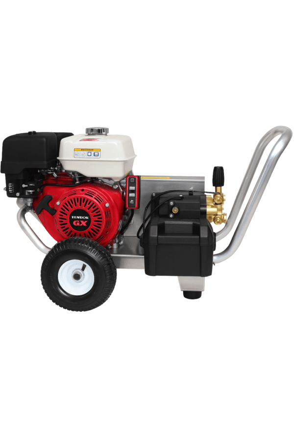 Hidrolavadora Agua Fria Para Uso Industrial de 4000 PSI – 4 GPM Con Motor Honda y Bomba GP (Pressure-Pro)