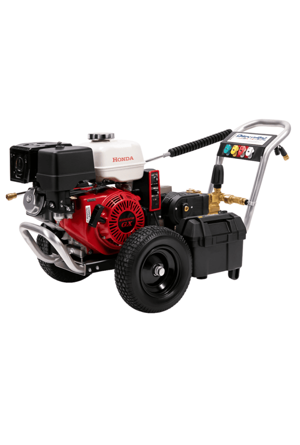 Hidrolavadora Agua Fria Para Uso Industrial de 2500 PSI – 5.5 GPM Con Motor Honda y Bomba GP (Pressure-Pro)