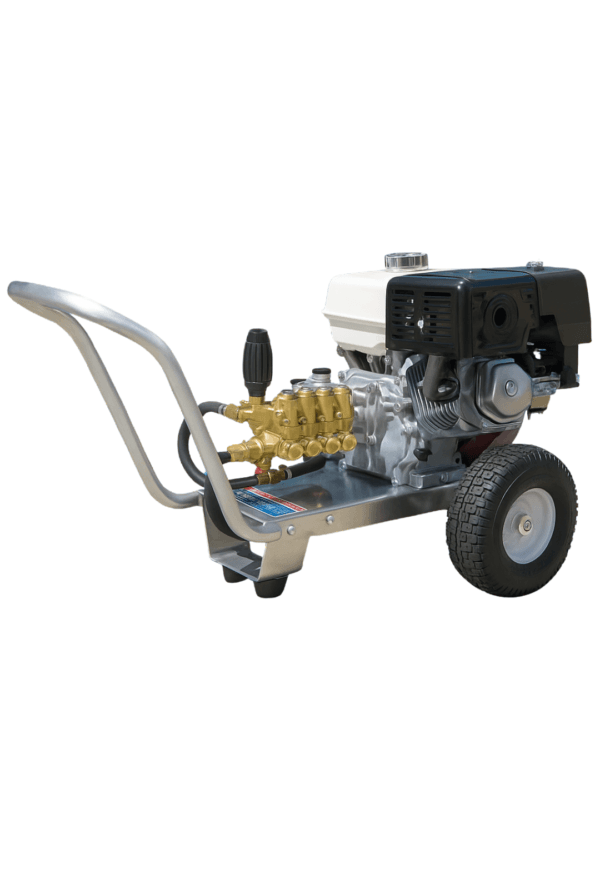 Hidrolavadora Agua Fria Para Uso Industrial de 3500 PSI – 4 GPM Con Motor Honda y Bomba CAT (Pressure-Pro)