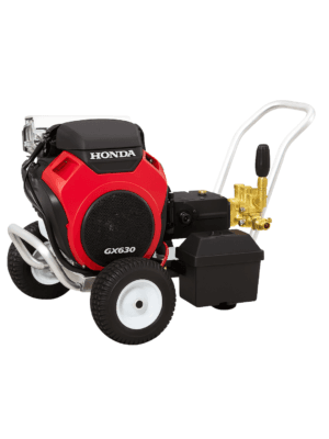 Hidrolavadora Agua Fria Para Uso Industrial de 3000 PSI – 8.0 GPM Con Motor Honda y Bomba GP (Pressure-Pro)