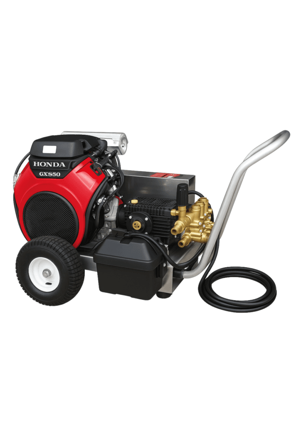 Hidrolavadora Agua Fria Para Uso Industrial de 3500 PSI – 8.0 GPM Con Motor Honda y Bomba AR (Pressure-Pro)