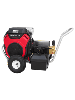 Hidrolavadora Agua Fria Para Uso Industrial de 4000 PSI – 5.5 GPM Con Motor Honda y Bomba GP (Pressure-Pro)