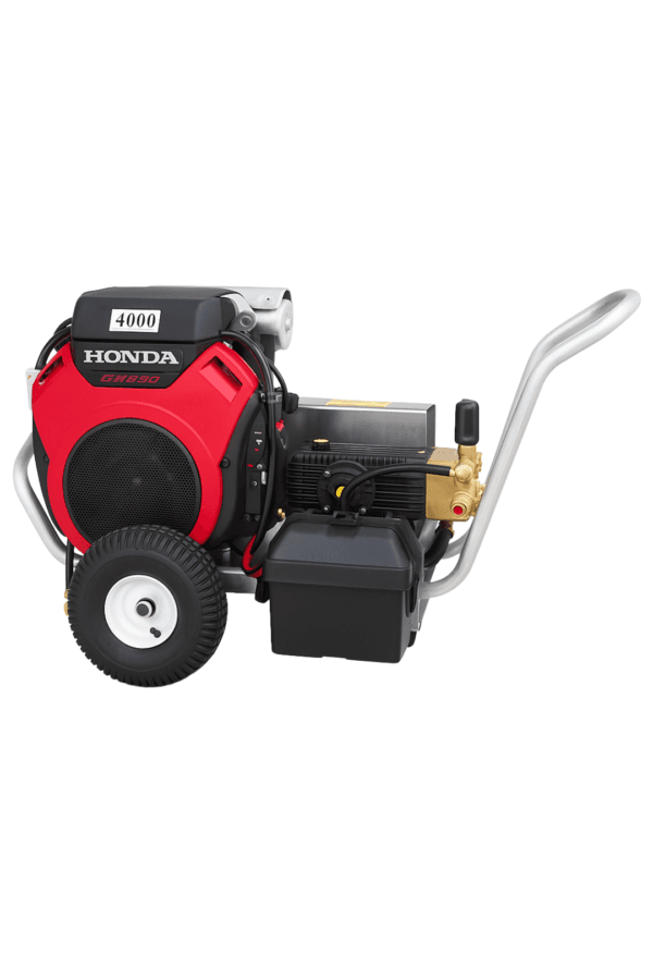 Hidrolavadora Agua Fria Para Uso Industrial de 4000 PSI – 5.5 GPM Con Motor Honda y Bomba GP (Pressure-Pro)