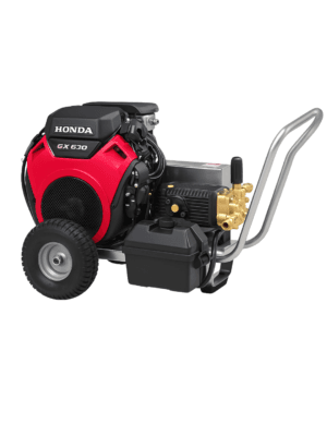 Hidrolavadora Agua Fria Para Uso Industrial de 5000 PSI – 5.5 GPM Con Motor Honda y Bomba GP (Pressure-Pro)
