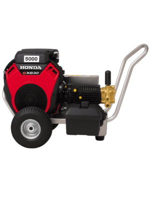 Hidrolavadora Agua Fria Para Uso Industrial de 5000 PSI – 4.5 GPM Con Motor Honda y Bomba GP (Pressure-Pro)