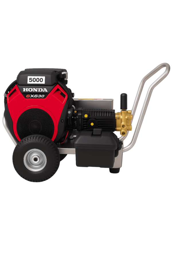 Hidrolavadora Agua Fria Para Uso Industrial de 5000 PSI – 4.5 GPM Con Motor Honda y Bomba GP (Pressure-Pro)