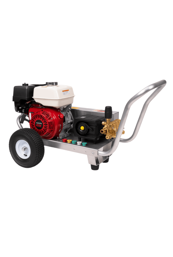 Hidrolavadora Agua Fria Para Uso Industrial de 4000 PSI – 4 GPM Con Motor Honda y Bomba GP (Pressure-Pro)