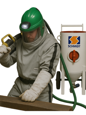 Kit Granallado / Sandblasting con Tolva Axxiom Schmidt de 6,5 Cuft