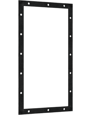 Brida de la tolva de la caja de control / Cabinet Hopper Flange Ref: 899