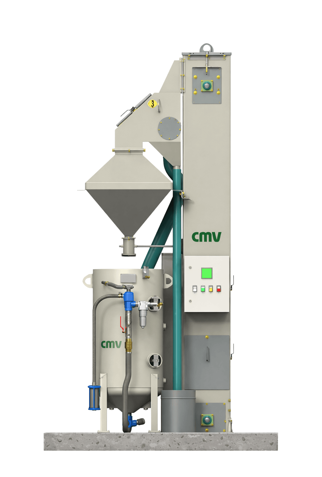 Purificador abrasivo CMV