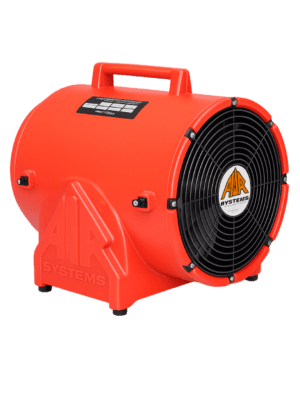 Ventilador axial portátil de 12” para espacios confinados